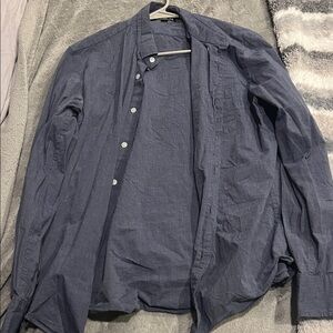 Mens J Crew Blue Button down with pocket